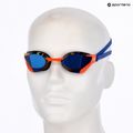 Ochelari înot TYR Tracer-X RZR Mirrored blue/orange 6
