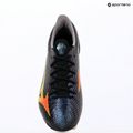Încălțăminte de fotbal Mizuno Alfa III Elite Mix black/lava orange/evening primrose 7