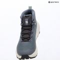 Încălțăminte de drumeție pentru femei Salomon Genesis Mid GTX grisaille/green milieu 15