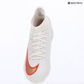 Încălțăminte de fotbal pentru copii Nike Jr. Mercurial Superfly 11 Club white/bright crimson/blur 9