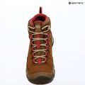 Încălțăminte de trekking pentru femei KEEN Targhee IV Mid Wp bison/beaujolais 15