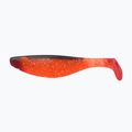 Relax Hoofed Rubber Bait Red Tail transparent orange holo glitter BLS4-S122R-B