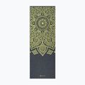 Covoraș de yoga Gaiam Premium Sundial Layers 6 mm black/navy/yellow