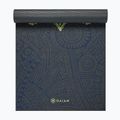 Covoraș de yoga Gaiam Premium Sundial Layers 6 mm black/navy/yellow 2