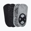 Șosete Gaiam Grippy Yoga 2 pack grey/black