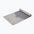 Covoraș de yoga Gaiam Sustained Yoga grey sundial flower 3
