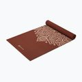 Covoraș de yoga Gaiam Intense Rust Sundial Flower 5 mm intense sundial flower 2