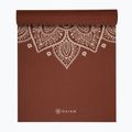 Covoraș de yoga Gaiam Intense Rust Sundial Flower 5 mm intense sundial flower 3