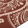Covoraș de yoga Gaiam Intense Rust Sundial Flower 5 mm intense sundial flower 4