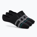 Șosete Stance Basic No Show 3 perechi black