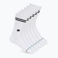 Șosete Stance Core Crew 6 pairs white