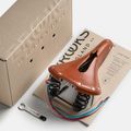 Șa de bicicletă Brooks England Flyer Carved honey 8