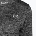 Femeie Under Armour Tech Crew Twist de antrenament cu mânecă lungă negru/argintiu metalic 6