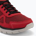 SKECHERS Track Bucolo roșu/negru pantofi de antrenament pentru bărbați 7