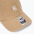Șapcă 47 Brand MLB New York Yankees Base Runner CLEAN UP khaki 3