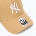 Șapcă 47 Brand MLB New York Yankees MVP light tan 3