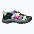 Sandale de trekking pentru copii KEEN Newport H2 rainbow tie dye 8