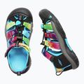 Sandale de trekking pentru copii KEEN Newport H2 rainbow tie dye 10