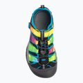 Sandale de trekking pentru copii KEEN Newport H2 rainbow tie dye 6