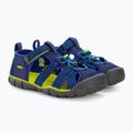 Sandale pentru juniori KEEN Seacamp II CNX blue depths/chartreuse 4