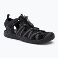 Sandale de trekking pentru femei Keen Drift Creek H2 negre 1026126