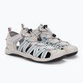 Sandale de trekking pentru femei Keen Drift Creek H2 gri-albastre 1026128 4