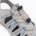 Sandale de trekking pentru femei Keen Drift Creek H2 gri-albastre 1026128 8