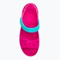 Crocs Crockband Sandale pentru copii roz bomboane/pool 6