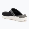 Papuci Crocs LiteRide Clog black/smoke 4