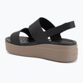 Sandale de damă  Crocs Brooklyn Low Wedge black/mushroom 3