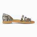 Sandale pentru femei Crocs Tulum Open Flat mushroom/stucco 2