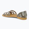 Sandale pentru femei Crocs Tulum Open Flat mushroom/stucco 3