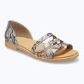 Sandale pentru femei Crocs Tulum Open Flat mushroom/stucco 8