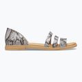 Sandale pentru femei Crocs Tulum Open Flat mushroom/stucco 9