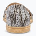 Sandale pentru femei Crocs Tulum Open Flat mushroom/stucco 11