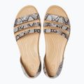 Sandale pentru femei Crocs Tulum Open Flat mushroom/stucco 12
