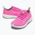 Încălțăminte pentru copii Crocs LiteRide Pacer electric pink/white 12