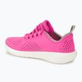 Încălțăminte pentru copii Crocs LiteRide Pacer electric pink/white 3