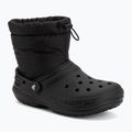 Ghete Crocs Classic Lined Neo Puff Boot black/black