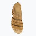 Sandale pentru femei Crocs Tulum dark gold 5
