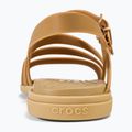 Sandale pentru femei Crocs Tulum dark gold 6