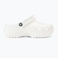 Papuci pentru femei  Crocs Classic Platform Clog white 3