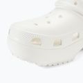 Papuci pentru femei  Crocs Classic Platform Clog white 8