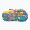 Papuci pentru copii Crocs Classic Marbled Clog Toddler digital aqua/multi 5