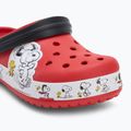 Papuci pentru copii Crocs Fun Lab Snoopy Woodstock Clog Kids flame 8