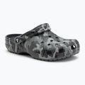 Papuci Crocs Classic Printed Camo Clog slate grey/multi