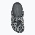 Papuci Crocs Classic Printed Camo Clog slate grey/multi 6