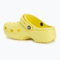 Papuci pentru femei  Crocs Classic Platform Clog banana 3