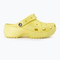 Papuci pentru femei  Crocs Classic Platform Clog banana 4