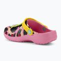 Papuci pentru copii  Crocs Ron English Party Animals Classic Clog Kids pink lemonade/multi 5